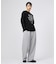 【+phenix / プラスフェニックス】CVC SWEAT WIDE PANT