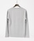 ポンチ Vネック 長袖Tシャツ