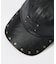 【Dickies / ディッキーズ】EX LEATHERPATCH CAP/レザ