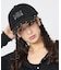 【Dickies / ディッキーズ】EX LEATHERPATCH CAP/レザ