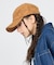 【Dickies / ディッキーズ】EX LEATHERPATCH CAP/レザ