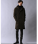 ゴートレザースリムストレートストレッチパンツ
