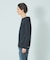 裾ジップ プルオーバー ロングTシャツ