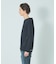 裾ジップ プルオーバー ロングTシャツ