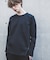 裾ジップ プルオーバー ロングTシャツ
