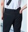 【セットアップ対応】麻調 裏メッシュ クロップド パンツ