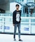 ブラックパンサー クルーネック半袖Tシャツ