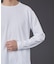 サイドスリット長袖 Tシャツ