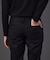 【セットアップ対応】シャンブレーチェックスリムテーパード パンツ