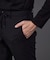 【セットアップ対応】シャンブレーチェックスリムテーパード パンツ