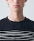 【定番人気】セーターマシーン ボーダー クルーネック ニット Tシャツ