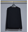 シャーリング ジャガード 長袖Tシャツ