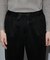 【セットアップ対応】ストレッチ スエード テーパードパンツ