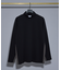 サイドライン ハイネック 長袖Tシャツ