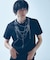 【YArKA×5351】ネックレス プリント 半袖 Tシャツ