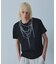 【YArKA×5351】ネックレス プリント 半袖 Tシャツ