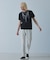 【YArKA×5351】ネックレス プリント 半袖 Tシャツ