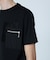 【日本製】 レザーパッチ 半袖 T シャツ
