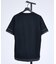 レイヤード スタッズ 半袖Tシャツ