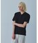 フィンリーチェック ジャガード VネックTシャツ