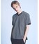 フィンリーチェック ジャガード VネックTシャツ