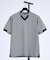 フィンリーチェック ジャガード VネックTシャツ