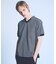 フィンリーチェック ジャガード VネックTシャツ