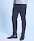 【デニムライク】 ストレッチ テーパードスラックス