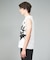 ジップ ノースリーブTシャツ