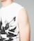 ジップ ノースリーブTシャツ