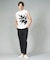 ジップ ノースリーブTシャツ