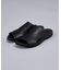 【WRAP SHOES】レザーサイドキャビティ スライド サンダル