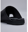 【WRAP SHOES】レザーサイドキャビティ スライド サンダル