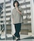 【WRAP SHOES】レザーサイドキャビティ スライド サンダル