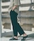 【WRAP SHOES】レザーサイドキャビティ スライド サンダル