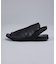 【WRAP SHOES】ドレープ バックストラップ サンダル