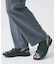 【WRAP SHOES】ドレープ バックストラップ サンダル