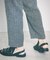 【WRAP SHOES】ドレープ バックストラップ サンダル