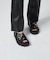 【WRAP SHOES】ライダースバックル ボリュームソール スライドサンダル