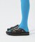 【WRAP SHOES】ライダースバックル ボリュームソール スライドサンダル