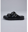 【WRAP SHOES】トリプル バックル ボリュームソール スライドサンダル