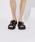 【WRAP SHOES】トリプル バックル ボリュームソール スライドサンダル