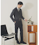 【WEB限定】内羽根ストレートチップシューズ