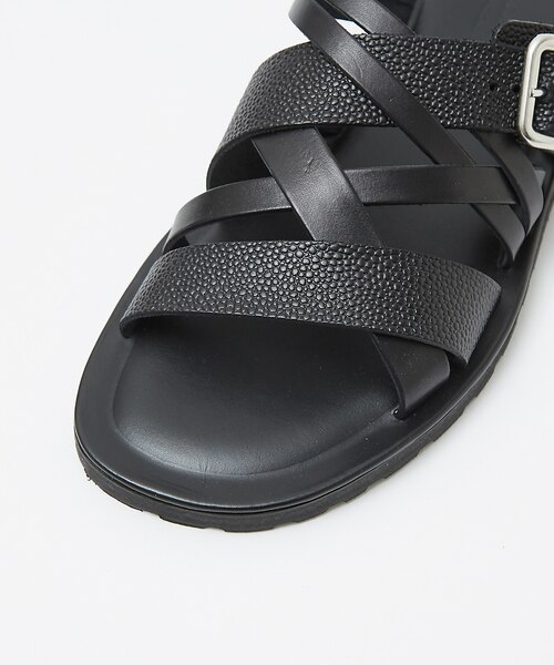 マルチクロス レザーサンダル｜アルフレッド・バニスターの通販｜&mall