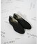 【26S/S】Vカット レザー スリッポン シューズ