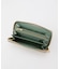 モノグラムプレートラウンドジップウォレット