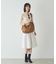 【名品】ソフトレザーラウンドビッグショルダーバッグ