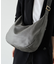 【名品】ソフトレザーラウンドビッグショルダーバッグ