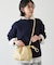 レザー巾着4WAYショルダーバッグ