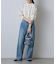 【Denim jacquard】2way巾着ミニショルダーバッグ